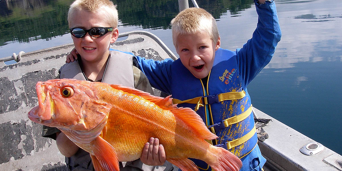 Jigging for Rock Fish