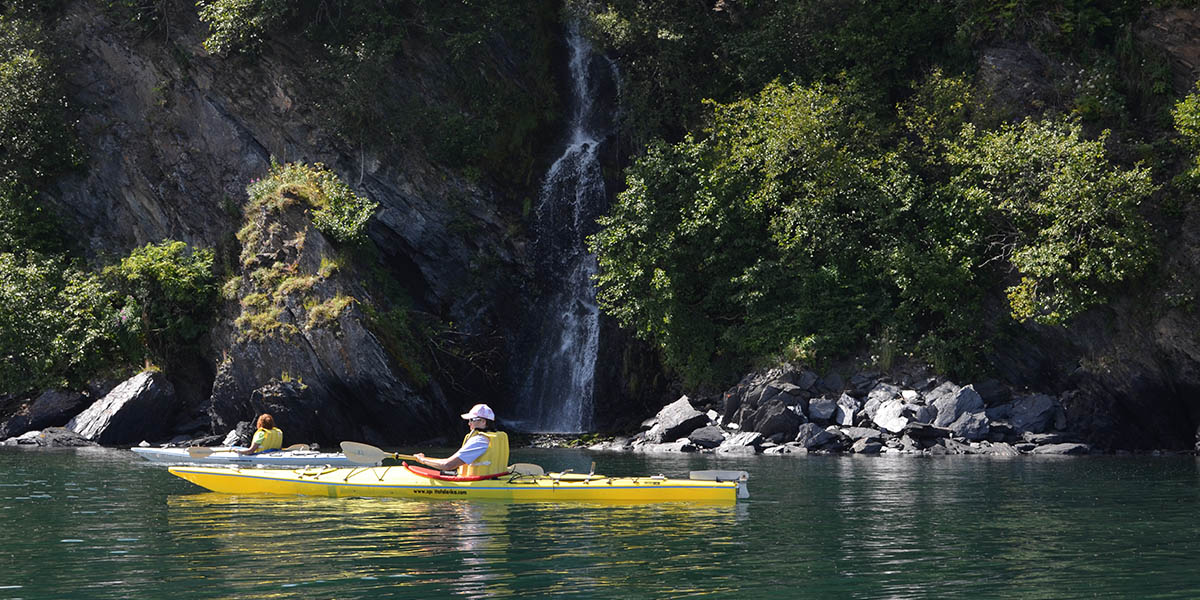 Kayaking the Shoreline