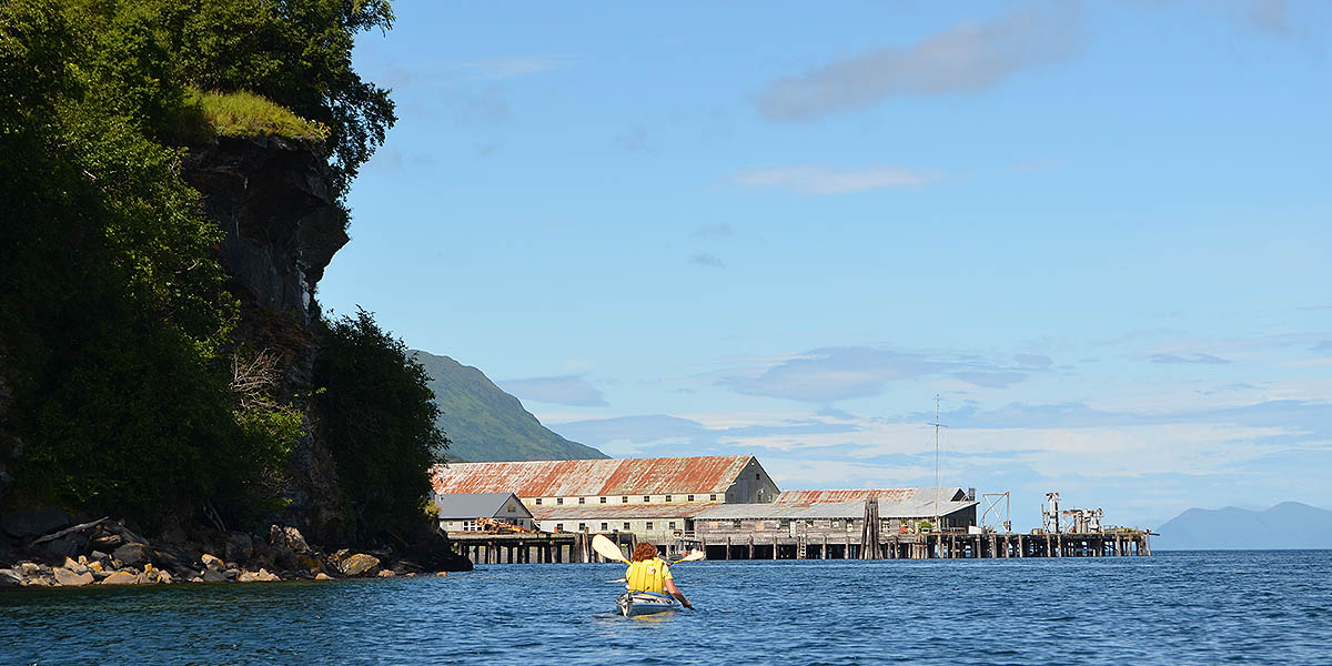 Paddling back to the SOA Cannery
